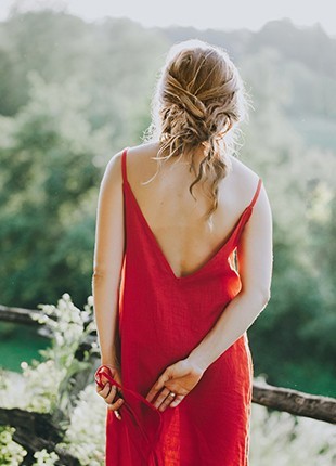 A long sundress with an open back2 photo