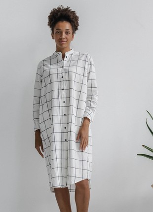 women's dress leglo grid