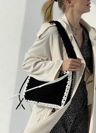 DOUBLE MAXI knitted bag3 photo