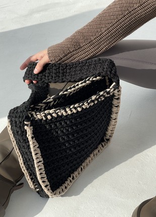 DOUBLE MAXI knitted bag5 photo