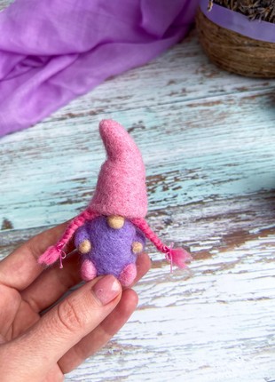 Family of lavender gnomes4 photo