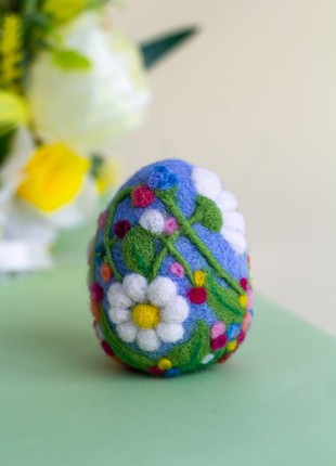 Wool Easter egg, Easter decorations5 photo