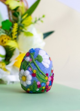 Wool Easter egg, Easter decorations2 photo