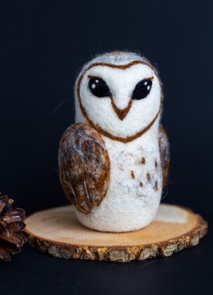 Felted owl4 photo