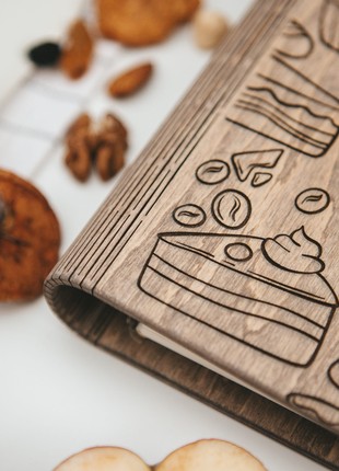 Wooden Recipe Book Cakes 🍰4 photo