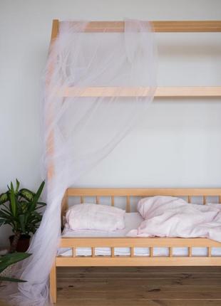 Kids linen bedding set "marshmallow"7 photo