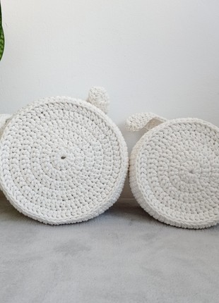 Set of Baskets "Rabbits", 2 pcs.3 photo