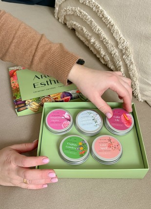 The floral set - Aroma Esthete 100 % soy wax2 photo