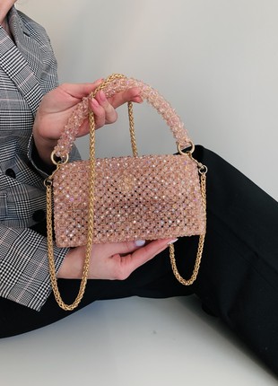 A super bright light pink evening bag4 photo