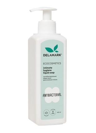 Soap for intimate hygiene DeLaMark antibacterial, 400 ml1 photo