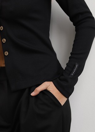Black fitted cardigan3 photo