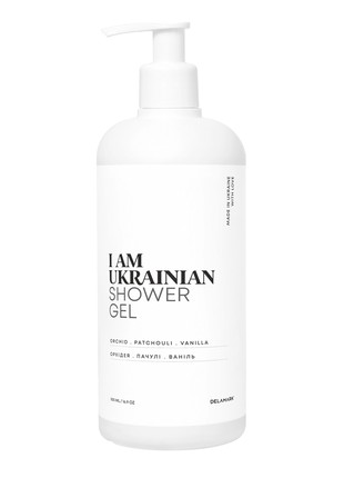 Shower gel with orchid, patchouli and vanilla aroma, 500 ml