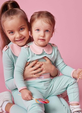 Pajamas Dumbo for a girl Turquoise