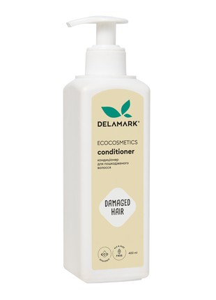 Conditioner DeLaMark for damaged hair, 400 ml
