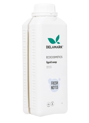 Liquid soap DeLaMark Fresh Notes, 1 L