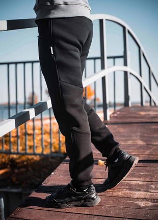 Black winter sports oversize pants Custom Wear3 photo