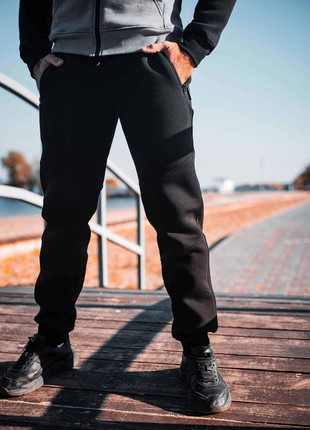 Black winter sports oversize pants Custom Wear7 photo