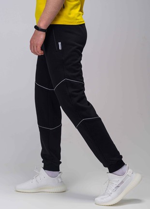 Sports pants Neo black with reflective Custom Wear2 photo