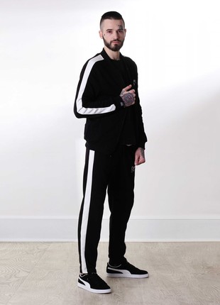 Black pants with white stripes Custom Wear3 photo