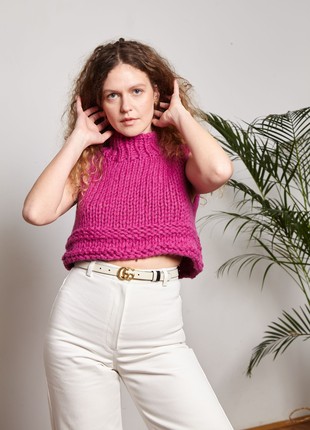 Denim white culottes6 photo