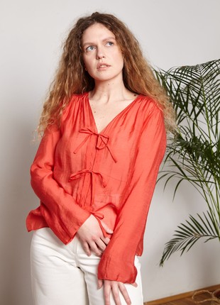 Red blouse5 photo