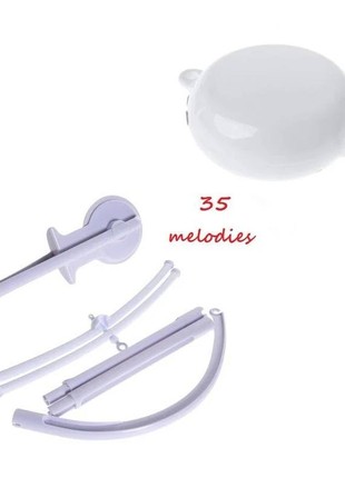 Musical baby mobile with bracket "Clouds"9 photo