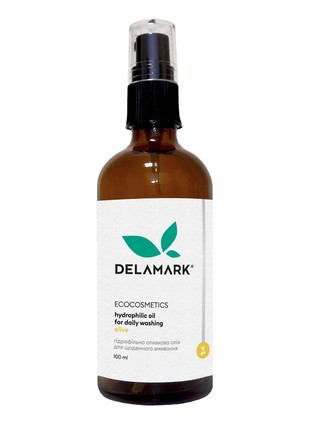 Hydrophilic cleansing face wash with olive oil from DeLaMark, 100 ml1 photo