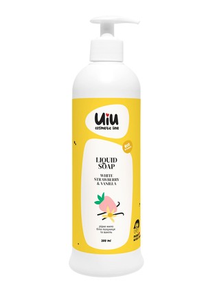 LIQUID SOAP WHITE STRAWBERRY & VANILLA AROMA 300ml (2 pcs)
