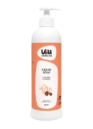 LIQUID SOAP WITH CARAMEL & COFFEE AROMA 300 ml (2 pcs)