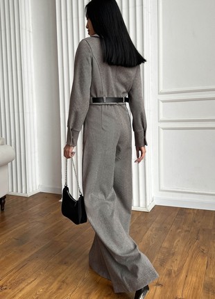 Suit jacket and trousers in gray color2 photo