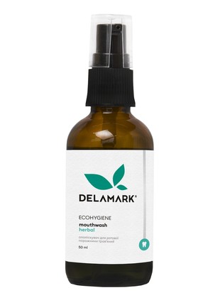 DeLaMark mouthwash "Herbal" , 50 ml