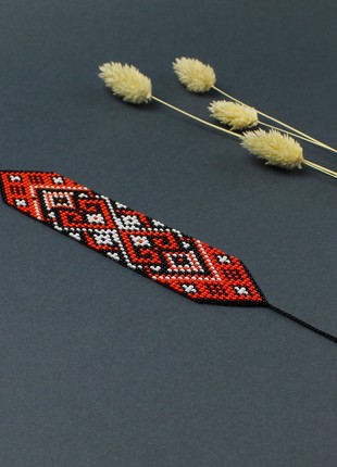 Bohemian jewelry beaded bracelet gift for her5 photo