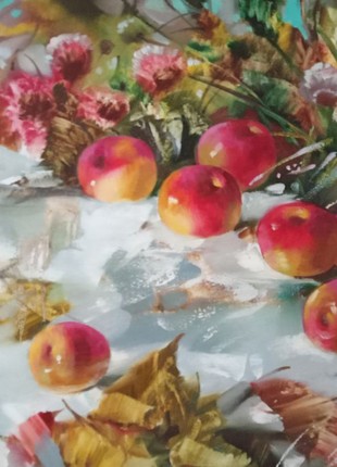 Oil painting apples in the snow Anatoly Borisovich Tarabanov nTar224