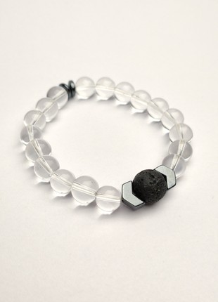 Unique bracelet with natural stones2 photo