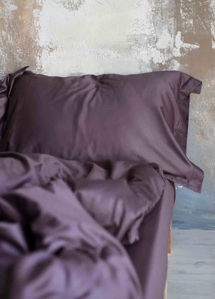 Satin bedding set PLUM family2 photo