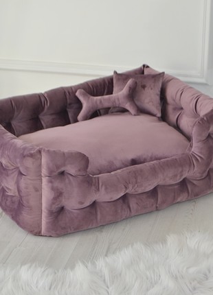 Dog Bed, Bed for small dogs, Small dog bed, Puppy bed - 27.5x19.6 in. (70x50 cm.)