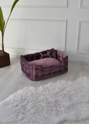 Dog Bed, Bed for small dogs, Small dog bed, Puppy bed - 43.3x27.5 in. (110x70 cm.)