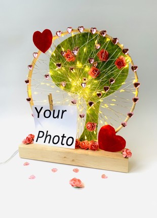 A table lamp with a photo holder5 photo