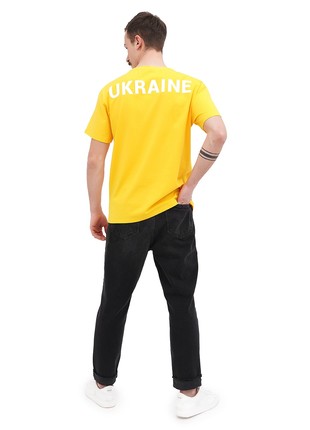 T-Shirt "Ukraine" yellow color2 photo