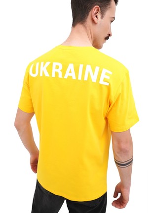 T-Shirt "Ukraine" yellow color1 photo