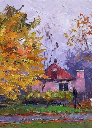 Oil painting November Serdyuk Boris Petrovich nSerb856