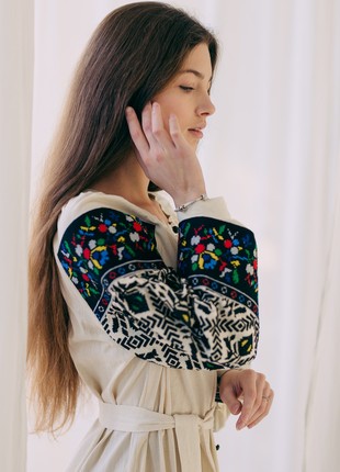 Women's embroidered dress MOTYV New Borschivka3 photo