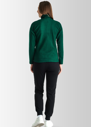 Women's fleece jacket Vigo 200 green3 photo