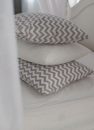 Cotton ranforce bedding set ZIGZAG king size3 photo
