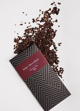Dark Chocolate With Cocoa Nibs2 photo