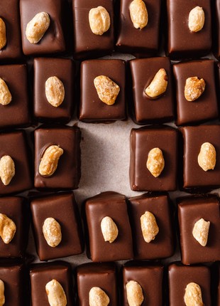 Toffee with peanuts Healthy Choice set 2 pcs1 photo