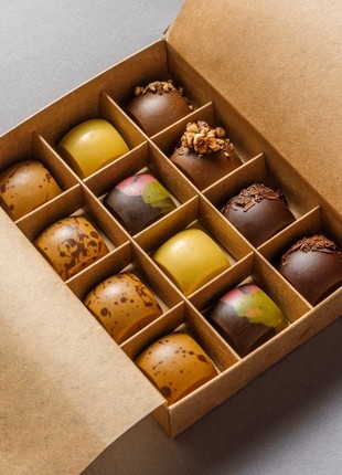 Chocolate candies with filling Healthy Choice set 2 pcs2 photo