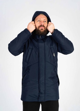 Winter coat dark blue Custom Wear