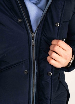 Winter coat dark blue Custom Wear7 photo