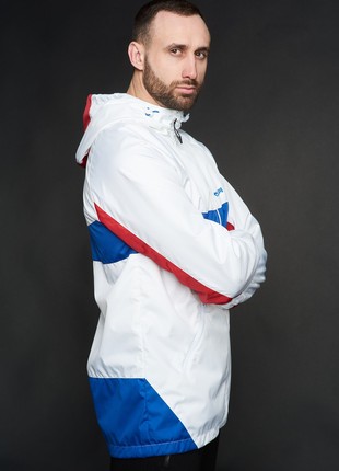 Men's windbreaker Athletic white Custom Wear2 photo